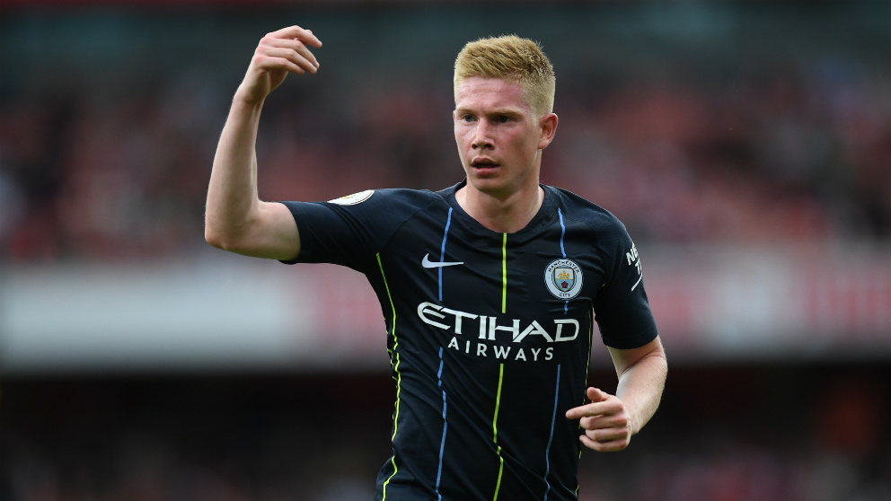 De Bruyne estará tres meses de baja por una lesión en su rodilla derecha. (Getty)