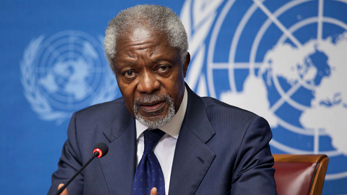 Muere Kofi Annan.