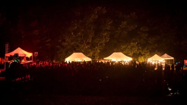 Paral·lel Festival durante la noche. Foto: Didac Ramírez 