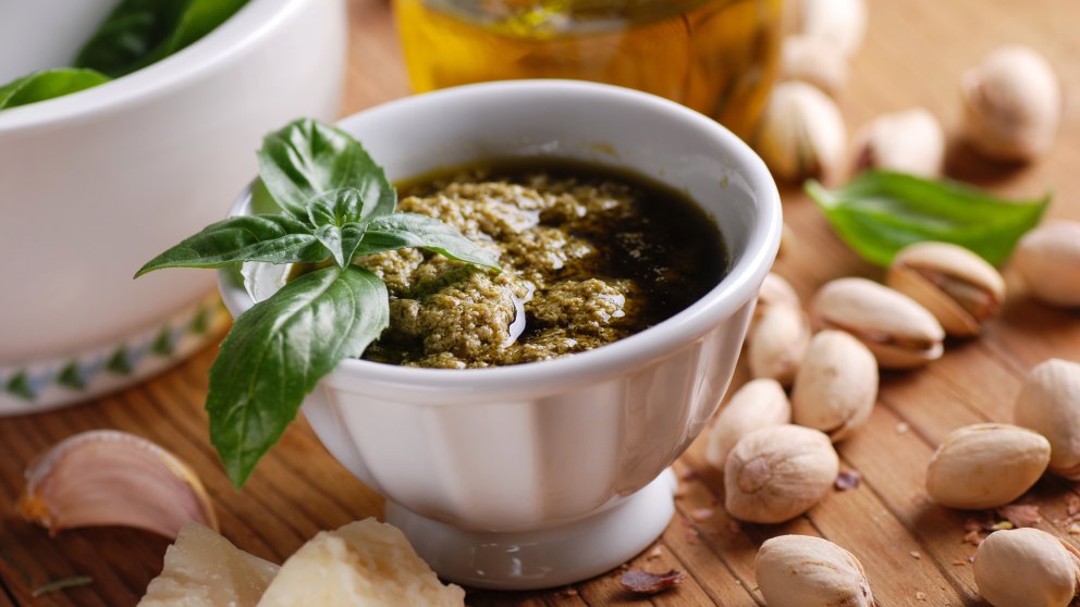 Receta de Pesto de pistacho