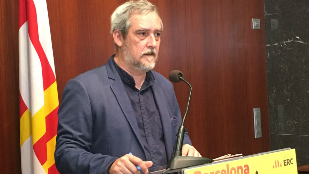 Jordi Coronas, portavoz de ERC en el Ayuntamiento de Barcelona (Foto: ERC)
