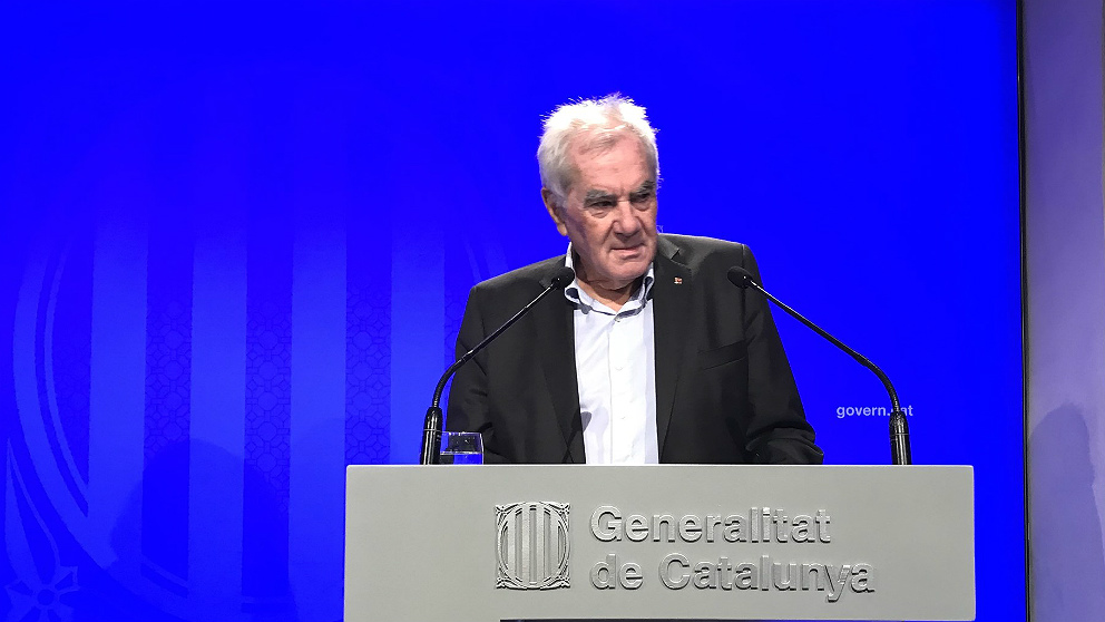 Ernest Maragall, consejero de Acción Exterior de la Generalitat de Cataluña. (EP)