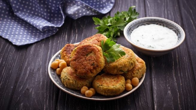 falafels con salsa de Tahini