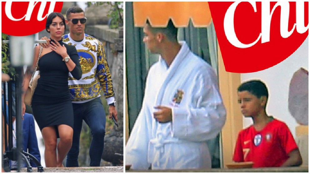 Cristiano Ronaldo, en la portada de Chi, con su polémica camiseta de torero.