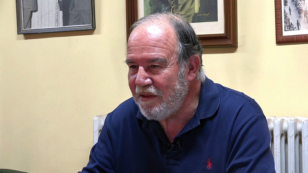 Juan Chicharro, presidente de la Fundación Francisco Franco. (OKD)