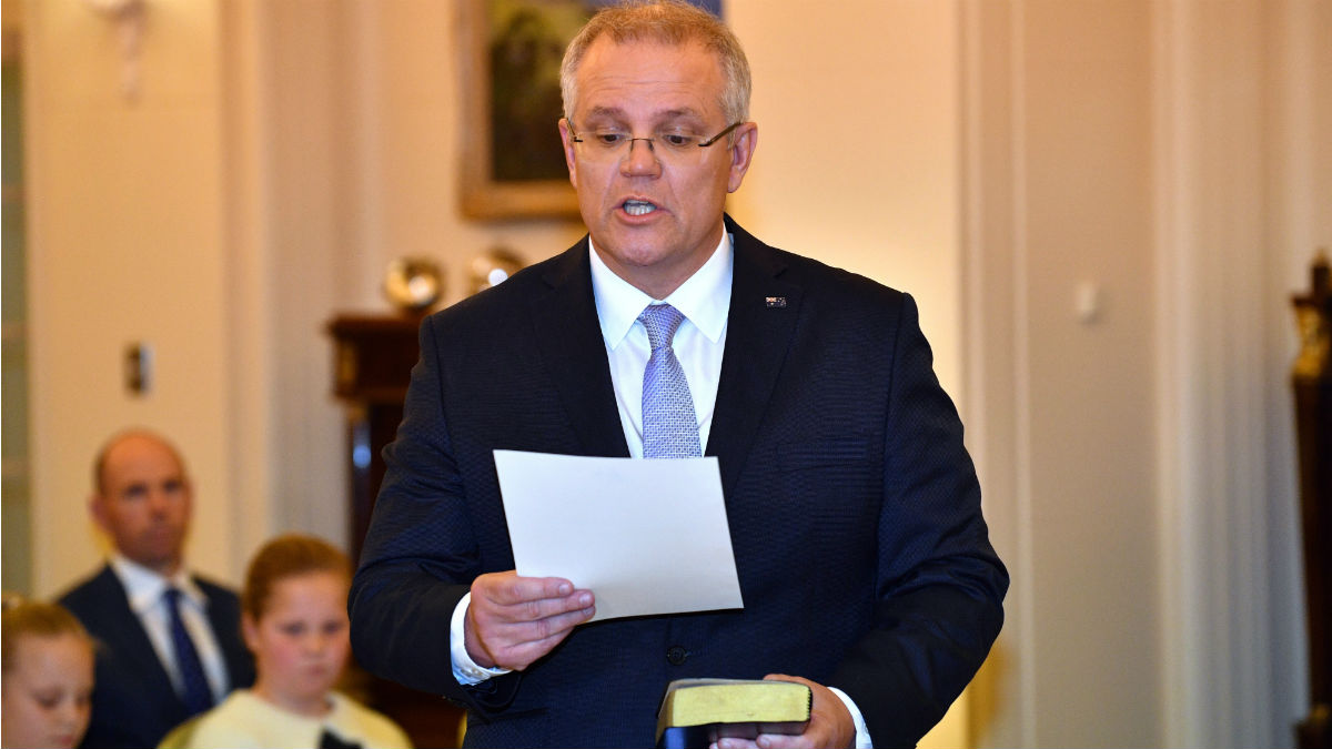 Scott Morrison, nuevo primer ministro de Australia (AFP).