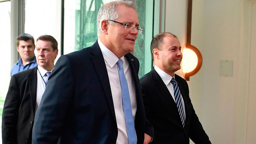 Scott Morrison, el nuevo Primer Ministro de Australia. Foto: AFP