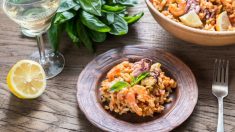 Receta de risoni a la marinera, un plato de lujo que se prepara rápidamente