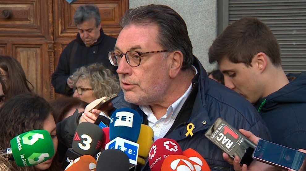 El portavoz del PDeCAT en el Senado, Josep Lluís Cleries. Foto: Europa Press