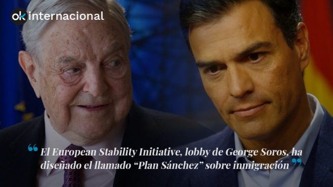 Los lobbies de Soros están detrás de la política migratoria de Sánchez