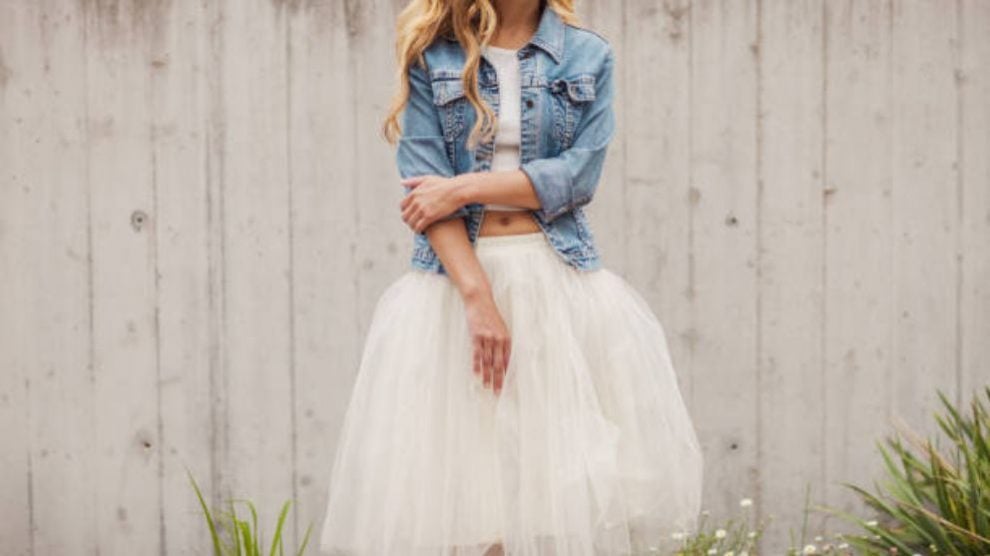 falda de tul como hacerla