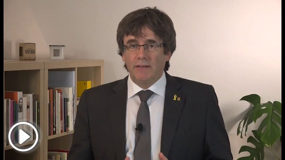 Carles Puigdemont, expresidente de la Generalitat fugado en Waterloo (Bélgica).