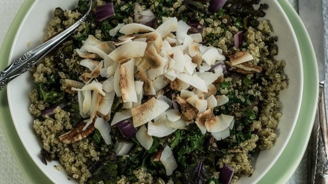 quinoa al pesto