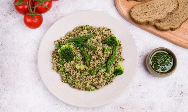 quinoa al pesto