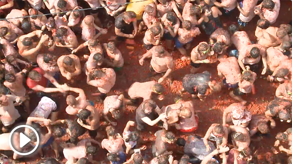 Tomatina de 2018.
