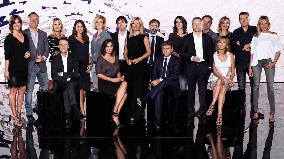 Equipo al completo de Antena 3 Noticias