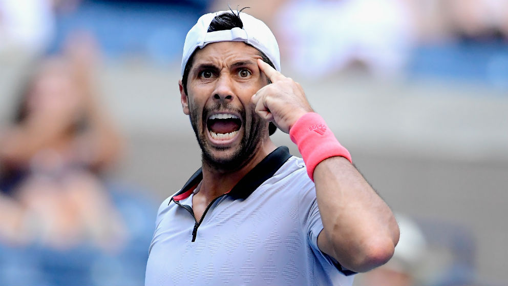 Fernando Verdasco celebra su victoria ante Murray. (AFP)