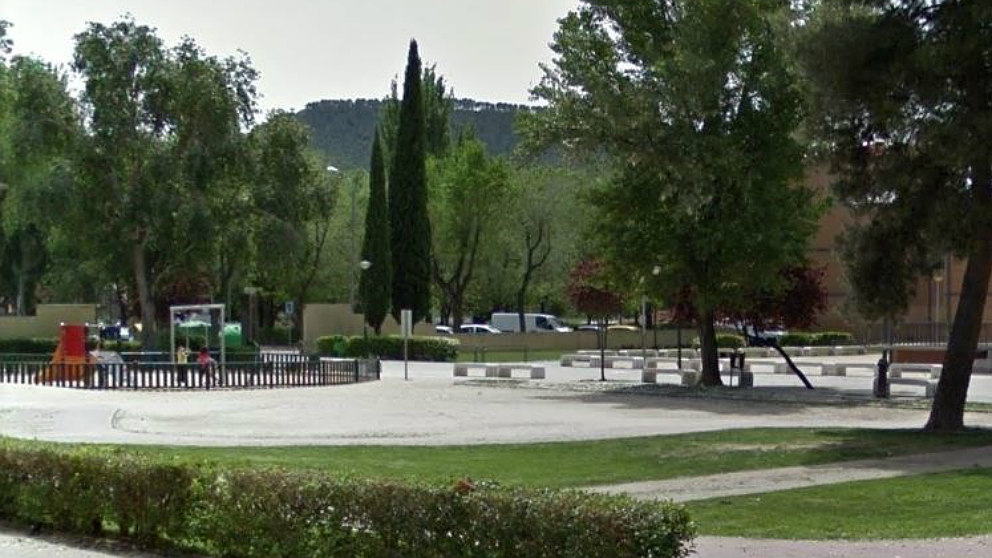 Parque Magallanes, en Alcalá de Henares (Madrid), donde se produjo el suceso. (EP)
