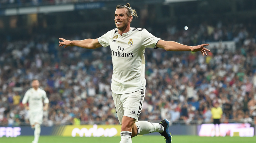Bale anotó el primer gol del Real Madrid contra el Leganés. (Getty)