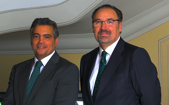 El responsable de Banca Corporativa de Banca March, José Manuel Arcenegui, y el responsable de Mercado de Capitales, Luis Ordóñez.