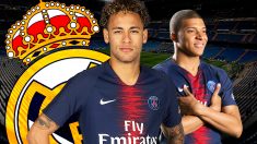 Neymar y Mbappé.