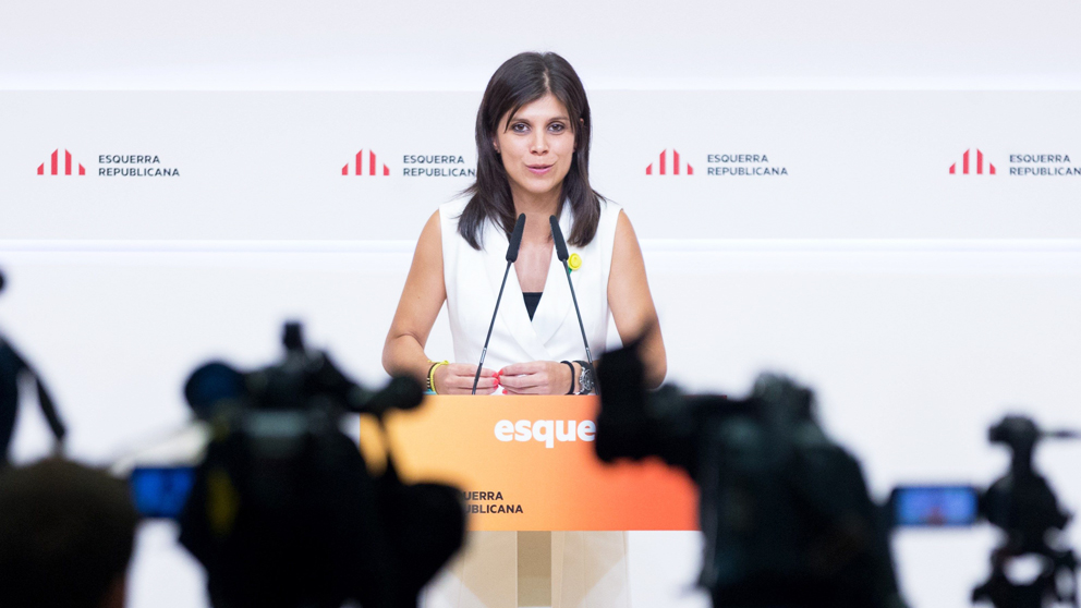 Marta Vilalta, portavoz de ERC. (Foto: EFE)
