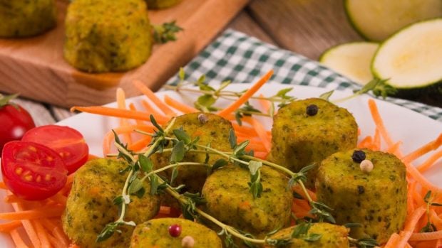 croquetas de calabacín y zanahoria