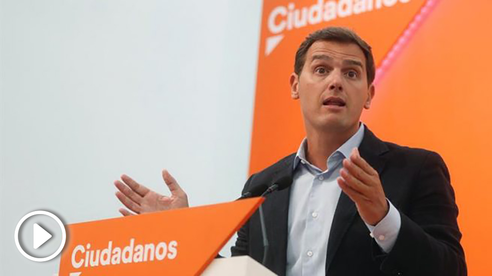 Albert Rivera comparece en el regreso al curso político para exigir a Sánchez que rectifique si no quiere recuperar para Torra un Estatuto inconstitucional.