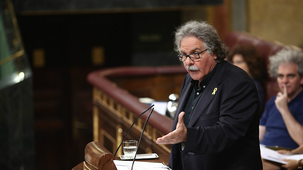 Joan Tardà, portavoz de ERC en el Congreso. (EP)