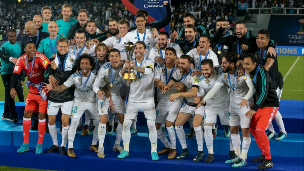 El Real Madrid defenderá título en el Mundial de Clubes. (Getty)