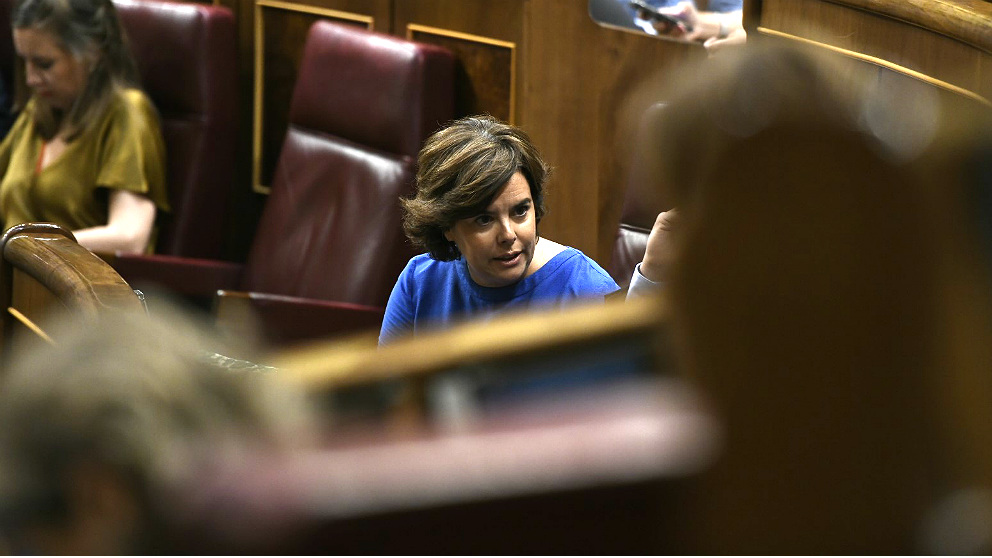 Soraya Sáenz de Santamaría, ex vicepresidenta del Gobierno. (EP)
