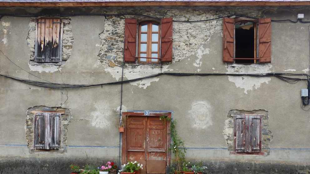 Casa del Valle de Arán donde estuvieron los maquis