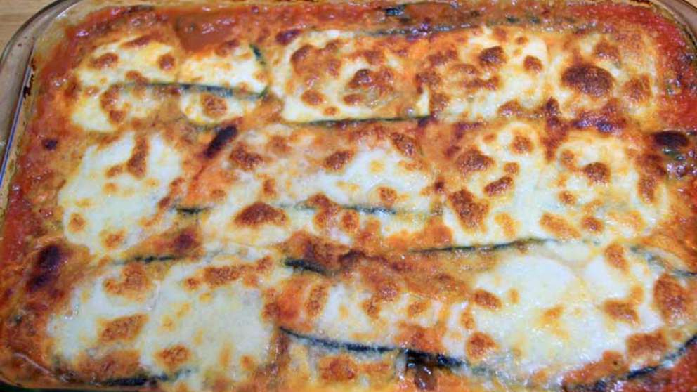 Receta de calabacín a la parmesana: Parmigiana di zucchine original italiana
