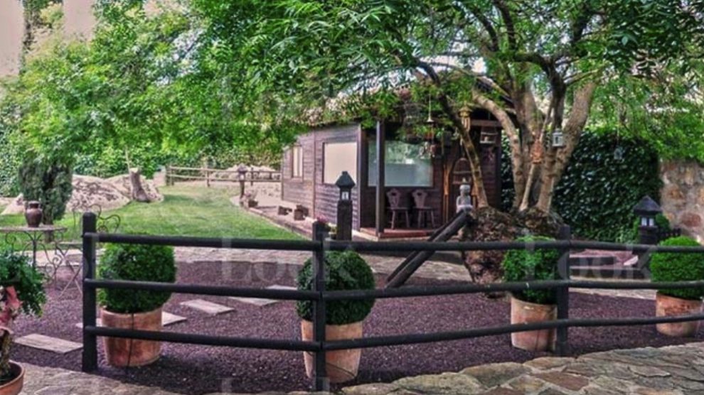 Casita de invitados de la pareja Iglesias Montero. (Foto. Look)