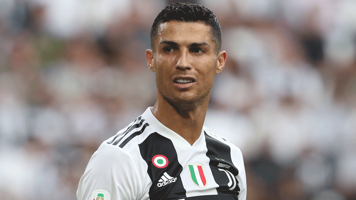 Cristiano Ronaldo durante un partido con la Juventus. (Getty)