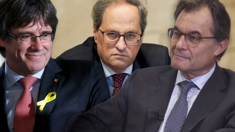 Mas, Puigdemont, Torra