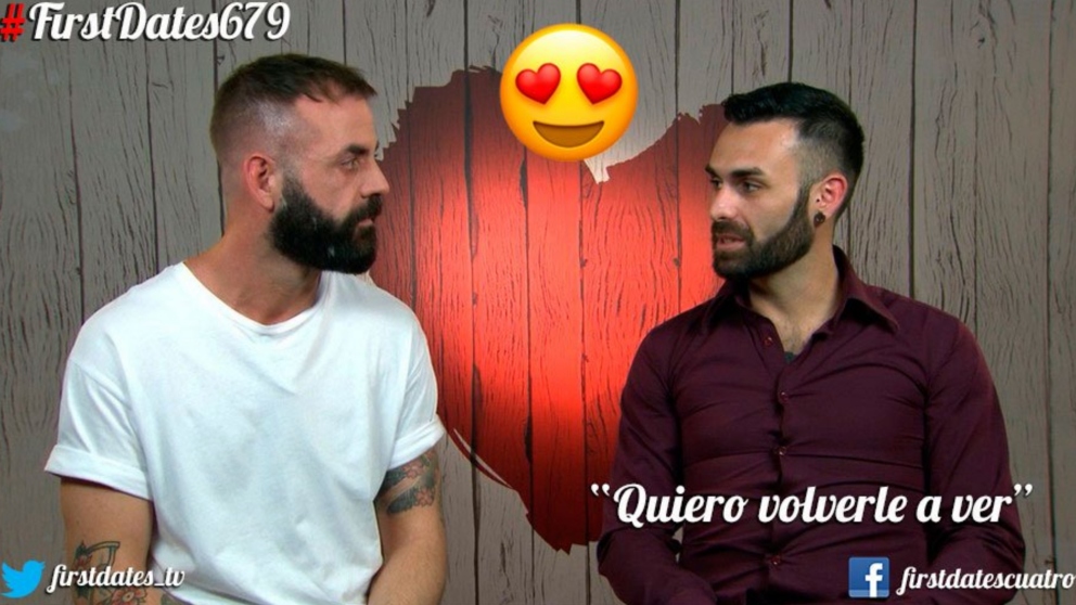 Jorge y Rubén se fueron juntos en ‘First Dates’…pero en julio.