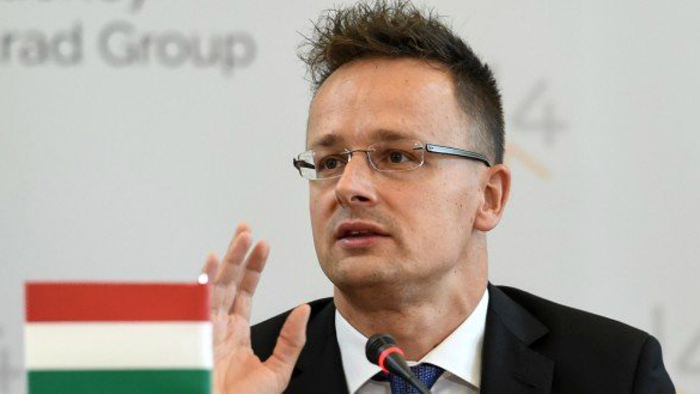 Peter Szijjarto, ministro de Exteriores de Hungría. (TW)