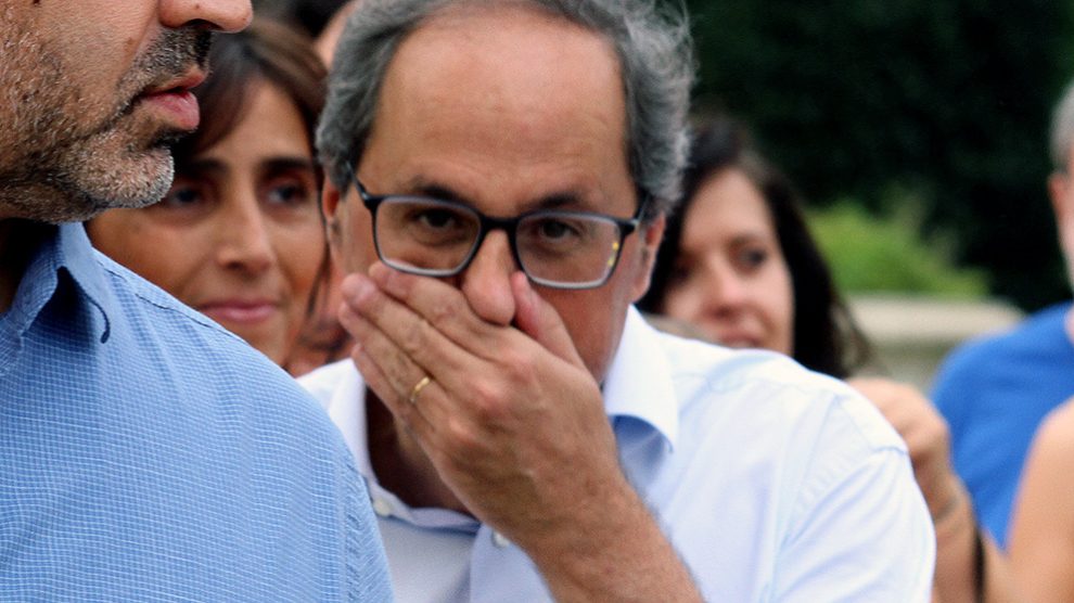 Quim Torra en una imagen reciente (Foto: E. Falcón)