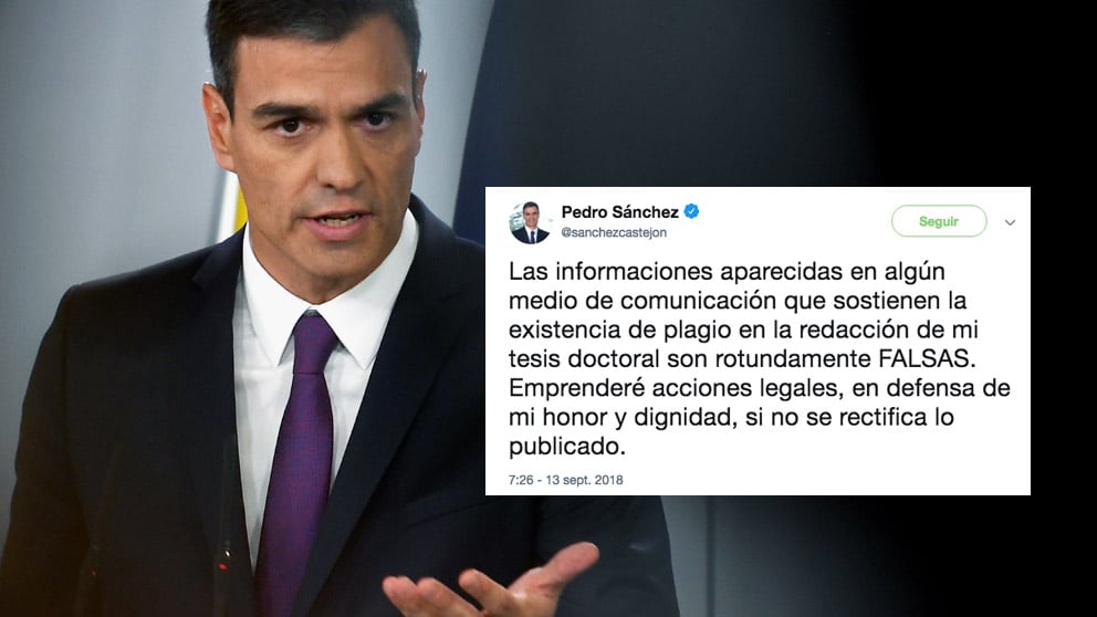 Pedro Sánchez tesis