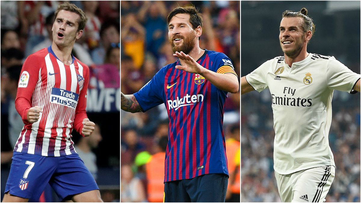 Atlético-Eibar, Real Sociedad-Barcelona y Athletic-Real Madrid, los platos fuertes del ‘Supersábado’.