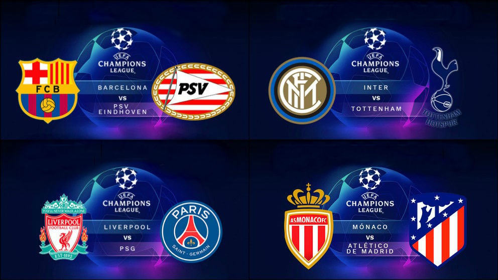 Partidos de la Champions League hoy 18 de septiembre.