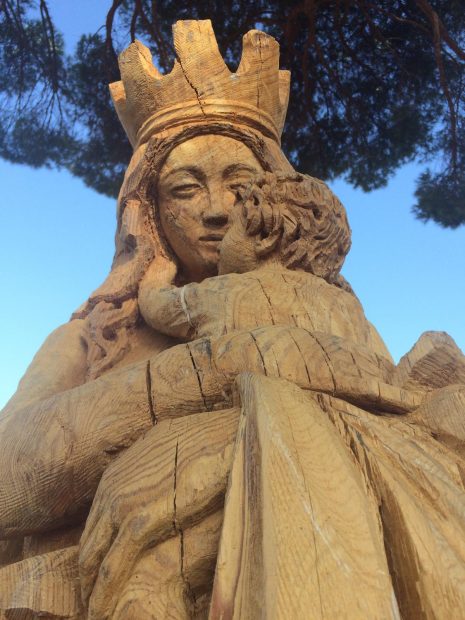 Carmena quiere ahora quitar la Virgen del parque al que retiró el nombre de Felipe VI
