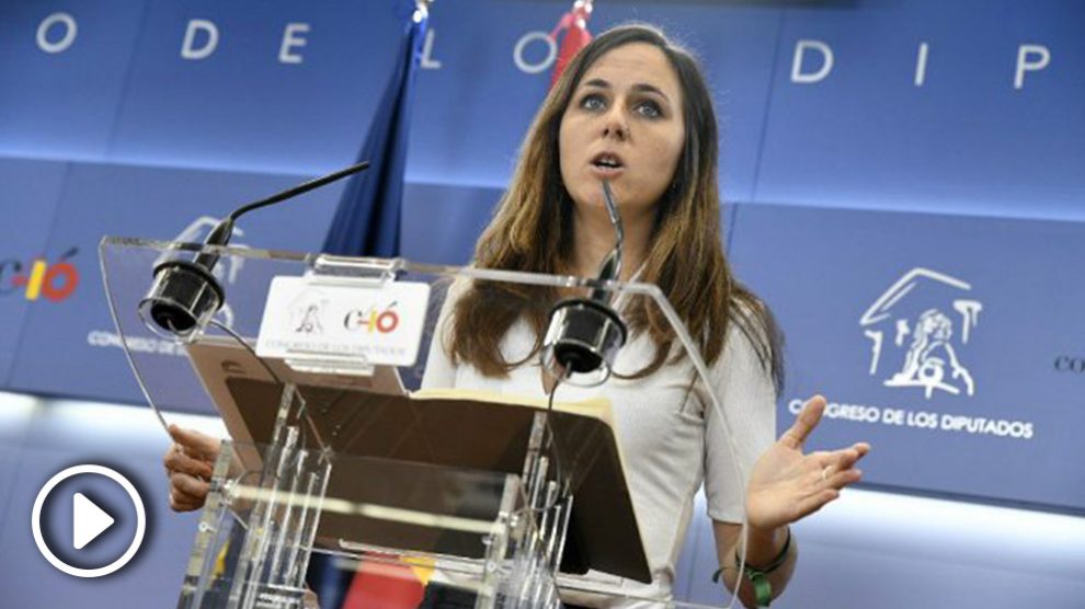 Ione Belarra, portavoz de Podemos en el Congreso. (EP)