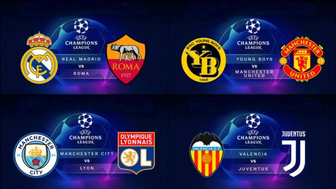 Partidos de la Champions League del miércoles 19 de septiembre