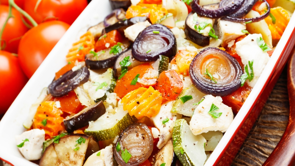 Receta de Ratatouille con pollo