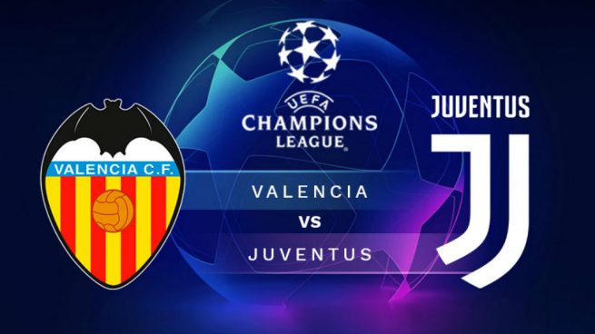 Champions League: Hora Y Dónde Ver El Partido Valencia - Juventus