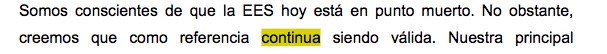 El verbo continúa escrito sin tilde en la tesis doctoral de Pedro Sánchez.