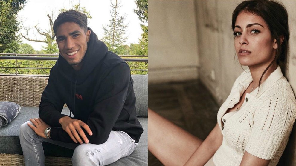 Achraf y Hiba Abouk. (Instagram)