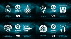 Partidos de la Liga Santander hoy 22 de septiembre.